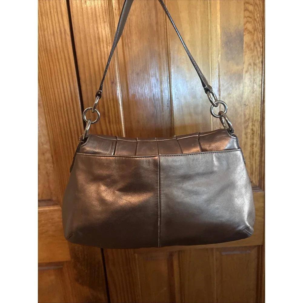 Coach Women's Metallic Medium Soho Soft Leather Hobo Hand Shoulder Bag